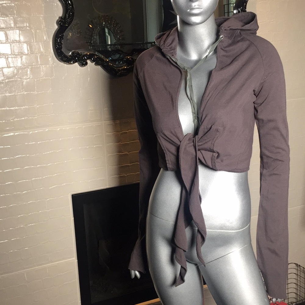 L.G.B. Cropped hoodie Size 3